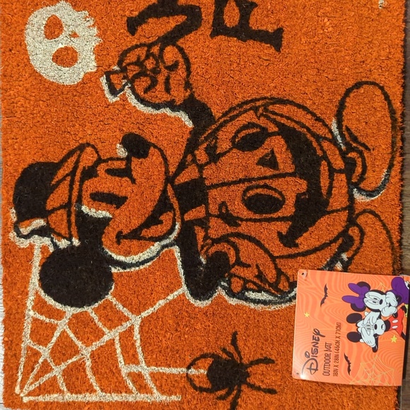 🆕 Mickey Mouse Outdoor Mat 🎃 Disney - Picture 2 of 5